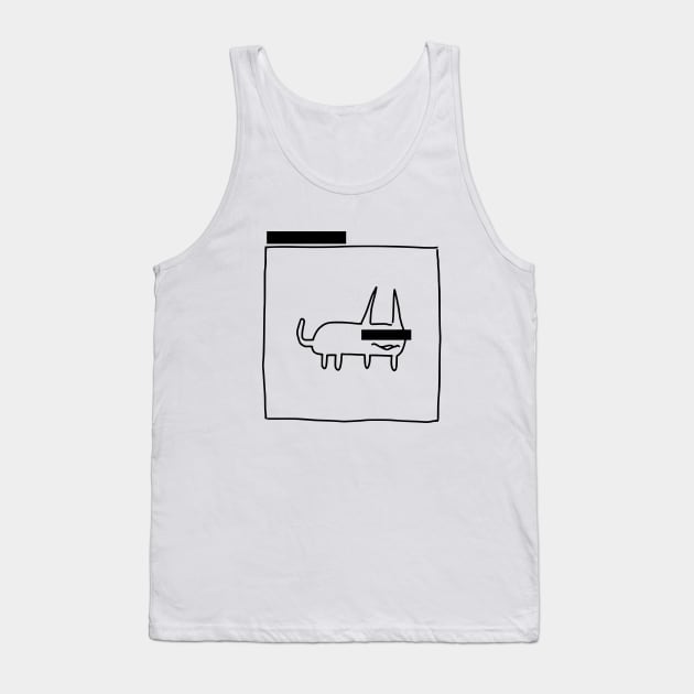 CENSOR Tank Top by calcium